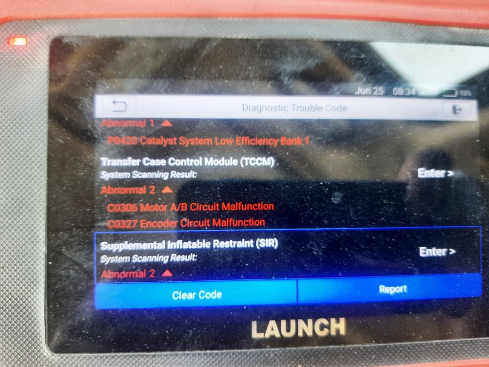 2007 Hummer H3 3.7L in limp mode with multiple OBD codes. Help please ScannerDanner Forum