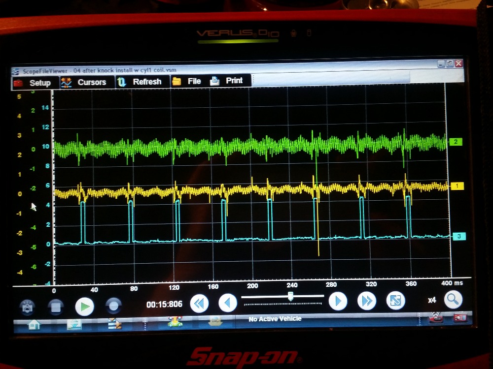 Misfire or Stumble, Mechanical Testing with Knock Sensor