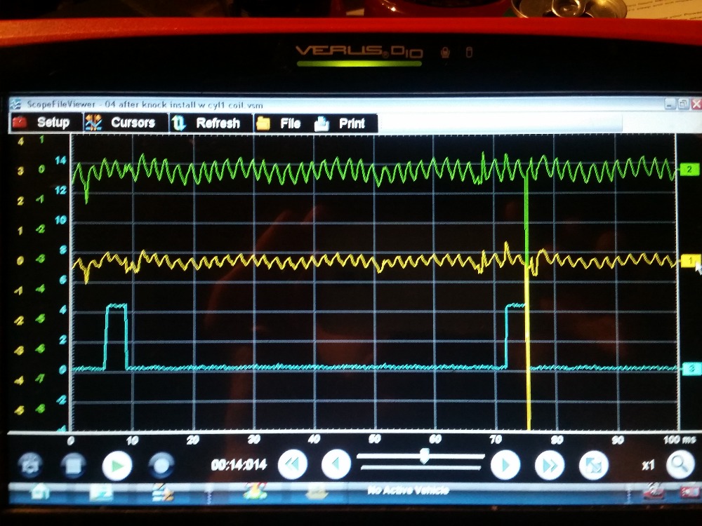 Misfire or Stumble, Mechanical Testing with Knock Sensor