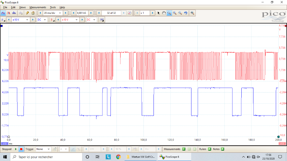 Cam Crank Correlation Waveform Golf Plus Cross 2006 Diesel Engine Code