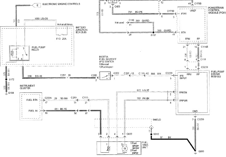 ford trouble code p061b