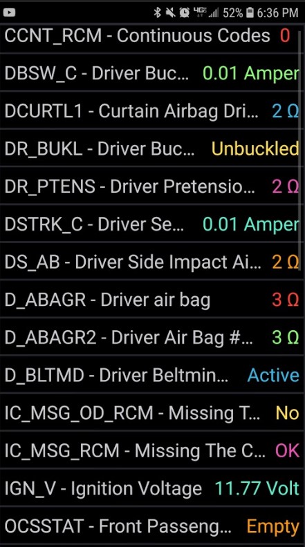 2005 Ford Taurus SEL Airbag Light On - ScannerDanner Forum - SCANNERDANNER