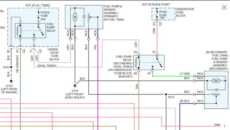 Oil Pressure Switch Wiring Diagram from www.scannerdanner.com