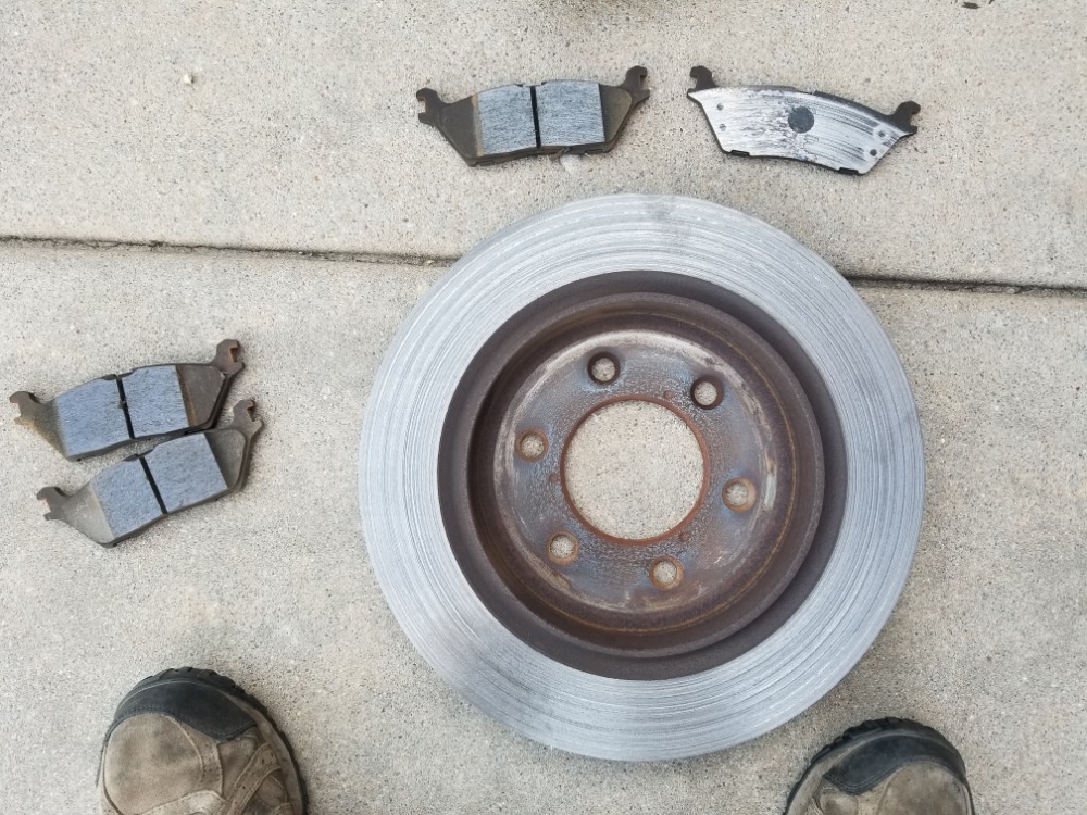 2017 Ford f150 XL rear brakes wear horribly uneven ScannerDanner